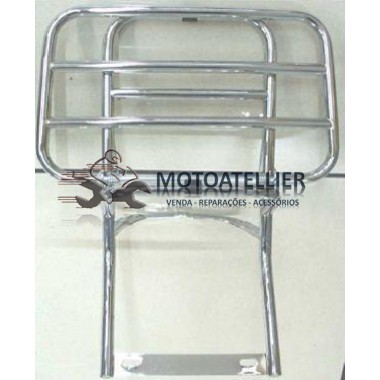 Suporte Bagagem Trás Cromado  Vespa PX PE 